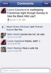 Facebook pentru BlackBerry