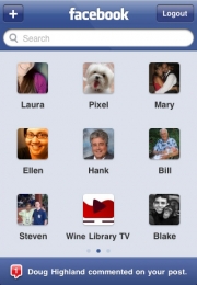 Facebook Mobile 3.1.2 - iPhone