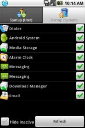 Startup Manager (Free)  v1.5 - Android