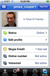 Mobile Skype 3.0