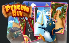 Penguin Run pentru Android