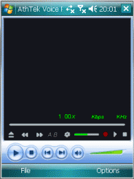 AthTek Voice Recorder for Windows Mobile