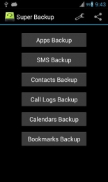 Super Backup : SMS & Contacts