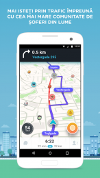 Waze - GPS, Hărți, Alerte Trafic și Navigație Live